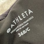 Athleta Black RIB BRA CUP BIKINI TOP Photo 6