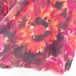 Sweet Pea Womens Y2K Fairycore Tie Dye Floral Sheer Mesh Festival Babydoll Top S Photo 2