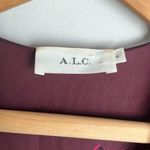 ALC Frank A.L.C. Embry Floral-Print Silk Mini Wrap Dress Photo 6