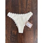 Meshki NWT Sadie Pearl Knit Bikini Bottom Photo 2
