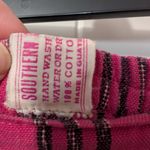 Vintage Southern Colors Fringed Maxi Skirt Women's Small Pink/Mauve Pink Photo 2