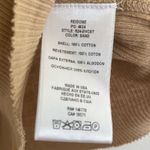 RE/DONE Redone Hanes 90’s Cap Sleeve T-Shirt Ribbed Crew Neck Sand Beige Baby Photo 3