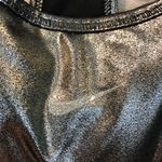 Nike NWT  Swoosh Bra Classic Style Metallic Silver Photo 6