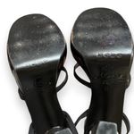 Bebe 90'S VINTAGE BLACK STRAPPY HEELS SANDALS SZ. 7.5-8 MADE IN SPAIN. Photo 7
