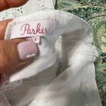 Parker White Lace Mini Dress Photo 3