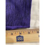 Peloton women’s seamless purple/black bike shorts size Medium Photo 5