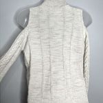 River Island Cable Knit Cold Shoulder Sweater Photo 7