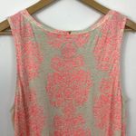 Lucky Brand  Printed Linen Blend Tank Top Size Large Photo 4