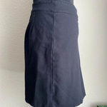 ❤️BLACK SAKS 5Th AVE❤️ asymmetrical stretch pencil skirt Black Size 4 Photo 4