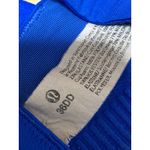 Lululemon Women Blue Cross Back Yoga Workout Athletic Sports Bra Crop Top 36DD Size undefined Photo 3