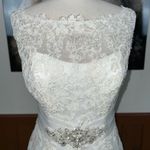 Stunning New Enzoani Harmony Mermaid Wedding Gown! White Size 10 Photo 5
