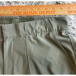 Athleta Pants Womens 12 Olive Green Ankle Length Stretch Light Photo 4