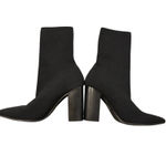 Sol Sana Dannii bootie, Black sock boots block heel, EU size 40,US size 9-9.5 Photo 5