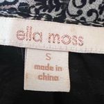 Ella Moss  Anthropologie|Revolve 100% Silk Boho Paisley Blouse Tassels Size Small Photo 6