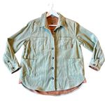 Levitate clothing Camden NWOT 2021 green corduroy jacket size small Photo 1