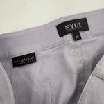 NYDJ Not Your Daughter's Jeans Pants Size 10 Wide Leg Cropped Light Purple Linen Photo 10