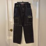 Empyre Black Wide Leg Jeans Size 12 Photo 1