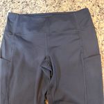 Tangerine  Navy Leggings Photo 2