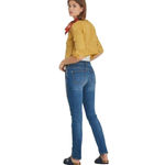 Anthropologie  Pilcro Slim Boyfriend Crop‎ Jeans Size 30 Embroidered Side Stripe Photo 1