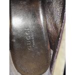 Gucci Vintage  Horsebit Loafers Driving Shoes Gold Hardware Classic 8 B Photo 11