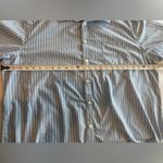 Van Heusen  Blue and White Striped Oversized Button Down Shirt‎ Size XXL Men’s Photo 2