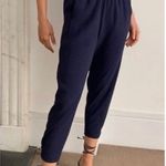 Aritzia babaton navy blue pants joggers size S viscose polyester Photo 0