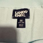 Lands' End Lands’ End Women’s Multicolor Stripe Lightweight Sweater 3X Colorful Pink Photo 1