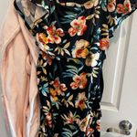 Pinkblush Tropical floral off the shoulder maternity dress Photo 2