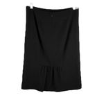 Ny Collection NY & Co 7th Avenue Design Pencil Skirt 16 Black Back Cinch New Photo 14