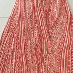 Salty Lemon Chic Off-Shoulder Patterned Midi Dress Photo 0