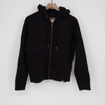 American Giant Women's Black Cotton Full Zip Hoodie Sweatshirt Size M Size M Photo 1