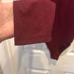 A New Day Maroon Burgundy‎ Mock Neck Long Sleeve Body Suit Size XL Red Photo 4