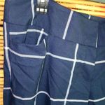 Worthington  10 34x33 Modern Fit Black Plaid Workwear Trousers Pants Photo 2