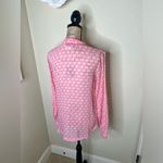 Anthropologie NTM:  Hei Hei Pink Elephant Print Gauze Button Down Blouse Size S Photo 13