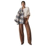 Anthropologie Pilcro The Vintage Bow Full Length Pants Taupe Size 34 NEW Photo 1