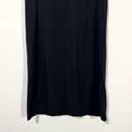 Wilfred Free Ruched Bust Black Dress Photo 6