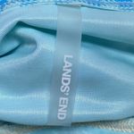 Lands' End Lands’ End Woman’s 22W Padded Blouson Swim Tankini Lotus Floral Gingham Tank Top Photo 9