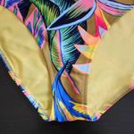 Aerie  Colorful Tropical Print Bikini Bottoms NWOT Size XL Full Coverage Bottoms Photo 2