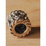 Pandora Oxy Crown Bead Charm Clear CZ in Sterling Silver 925, 790221CZ Photo 4