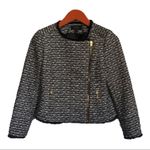 J.Crew  career zip up black & white jacket Photo 0