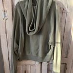 Aerie sage green cropped hoodie Photo 1