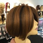 Alopecia hairloss wig new copper penny color Photo 2