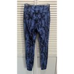 Athletic Works  Blue & Black Print Leggings Size‎ Small Ankle length Photo 3