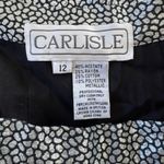 Carlisle Vintage ‘90s  Black & Silver Metallic Textured Maxi Skirt Photo 5