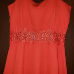 Lulus  visual treat red lace skater dress small Photo 2