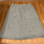 Forever 21 Button Down Maxi Denim Light Wash Skirt Size 4XL Photo 3