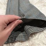 Talbots  10 Houndstooth Signature Dress Pants Straight Leg White Black Blue EUC Photo 11