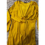 Missguided  Yellow Dress Mini Sz 6 Photo 1
