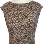 Talbots  Leopard Print‎ Sheath Dress – Medium Photo 3