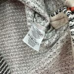 Deletta  size small striped blouse top shirt button up sides high‎ low hem Photo 4